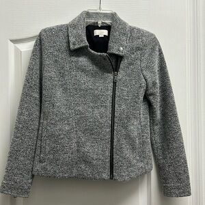 Loft Tweed moto jacket XXSP Grey